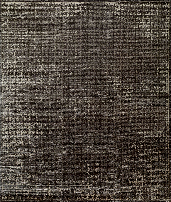 Непальский ковер из шерсти и шёлка «RIB EYE 50/60» C752-X327 1