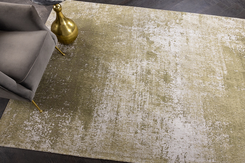 Бельгийский ковер из полиэфирного шёлка «SHINY FEATHER» 9565-GROUND-SONORA