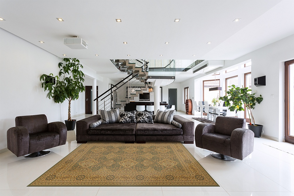 Бельгийский ковер из вискозы «BRILLIANCE» V102-OLI