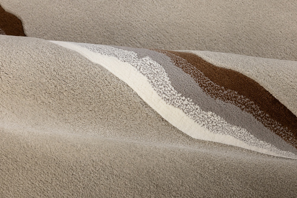 Китайский ковер из бамбукового шёлка и шерсти «RIVIERA» SHORE-2