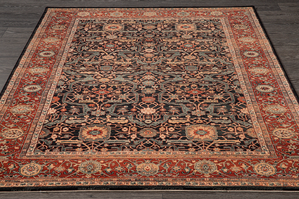 Бельгийский ковёр из шерсти «KASHQAI» 4348-500