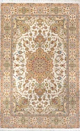 Иранский ковер из шерсти и шёлка «TABRIZ SHIRFAR» 8-107-IR 1