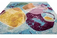 Непальский ковер из шерсти и эвкалиптового шёлка «CERAMICS» CERAMICS01-MLT 3