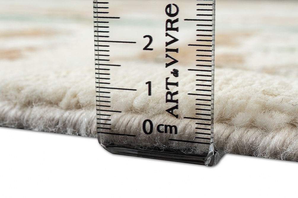 Индийский ковер из шерсти и арт-шёлка «STORM» FR737-MULTI