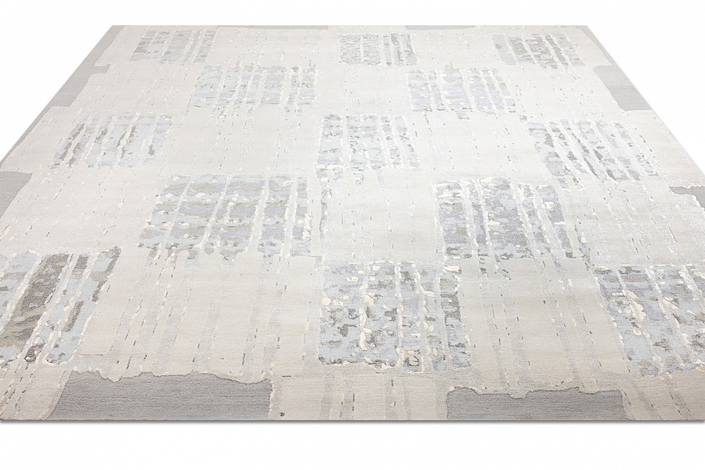 Непальский ковер из шерсти, шёлка и льна «WEST HOLLYWOOD» 16865 2