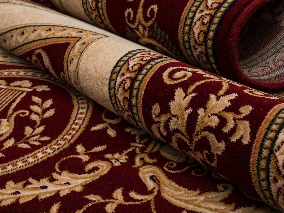 Бельгийский ковёр из шерсти «ROYALTY» 1510-RED
