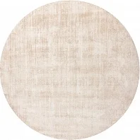 Индийский ковер из арт-шёлка и хлопка «CROSS SPEСIAL» A080-CREAM(Round) 1