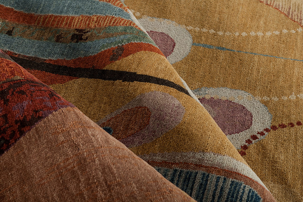 Индийский ковёр из шерсти «REX RAY» VALLEJO-MLT