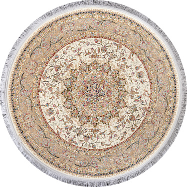Иранский ковёр из полиэфирного шёлка и акрила