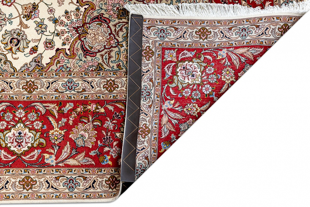 Иранский ковер из шерсти и шёлка «TABRIZ IR» 801-4290-IR