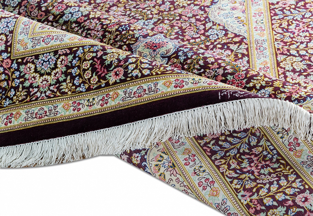 Иранский ковер из шёлка «QUM MM IR» 14-238-IR SHIRAZI 6