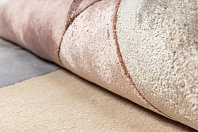 Индийский ковер из шерсти и арт-шёлка «RIVIERA» MONDRIAN-03-BROWN-BROWN 4