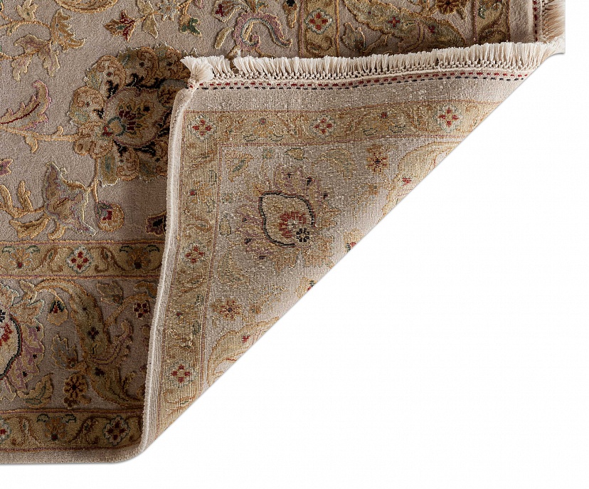 Индийский ковер из шерсти, шёлка и хлопка «AURORA 14/14» QNQ10-MIVR-MIVR 7