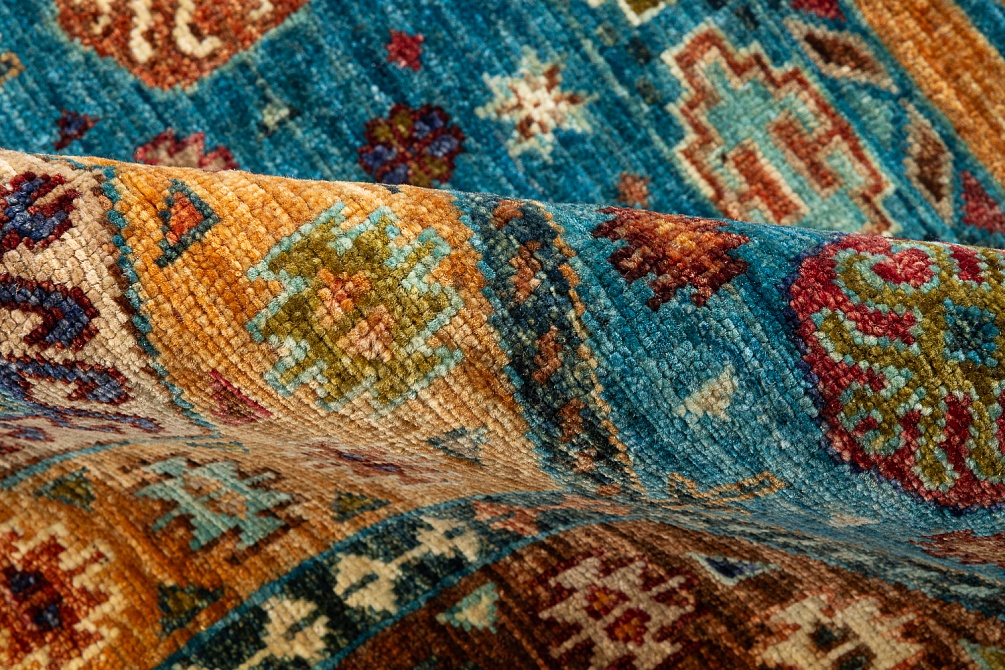 Пакистанский ковер из шерсти «SHAWL KANDI» MULTY-MULTY(168x237)