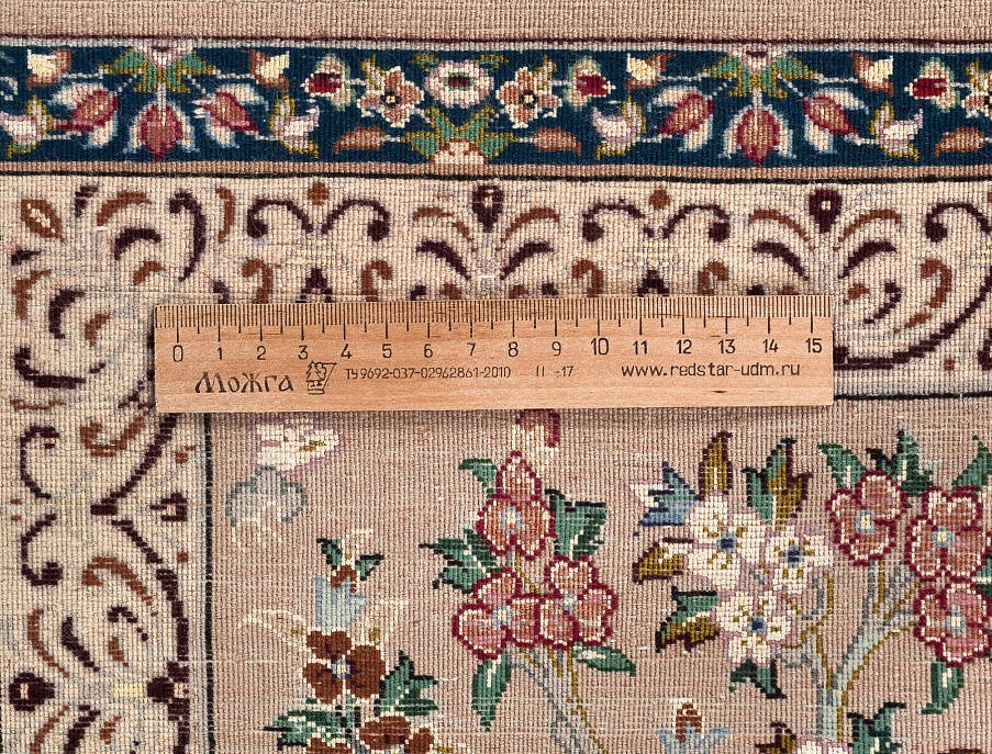Иранский ковёр из шерсти и шёлка «ISFAHAN IR» 10-461-IR