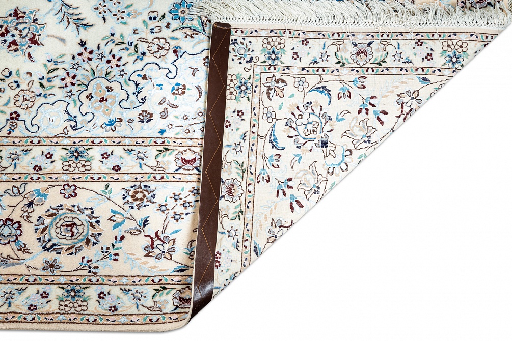 Иранский ковер из шерсти и шёлка «NAIN 6LA» 21-007