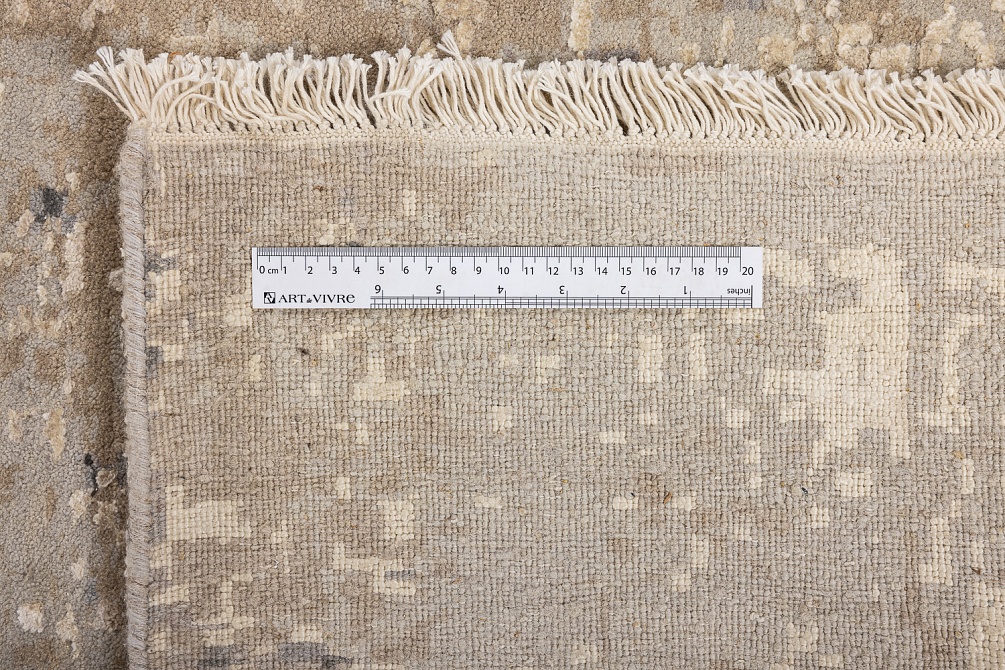 Индийский ковер из шерсти, шёлка и хлопка «HOLLYWOOD ART» CE8506A-MULTI