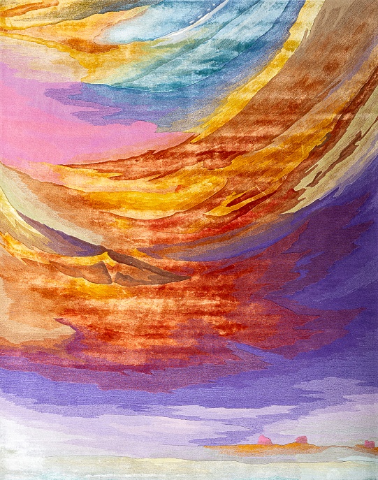 Китайский ковер из шерсти и арт-шёлка «PRISMATIC N» PRS25-MLT 1