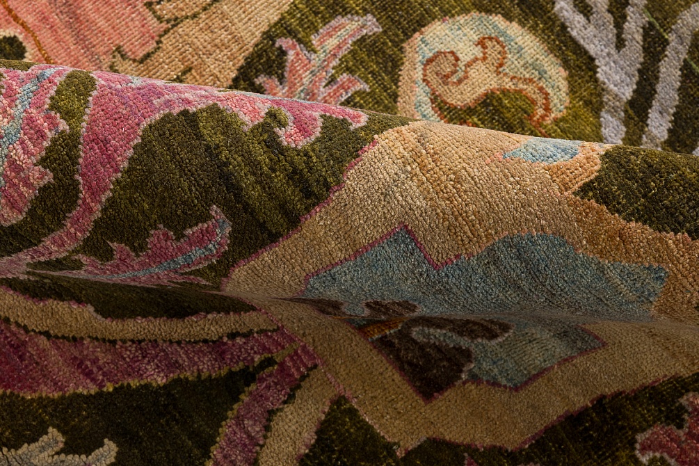 Индийский ковер из шерсти «ZIEGLER VINTAGE» AC228-GREEN(265x312)