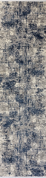 Турецкий ковер из полипропилена и полиэстера «AXEL» 8693-CRE-BLU(Runner)