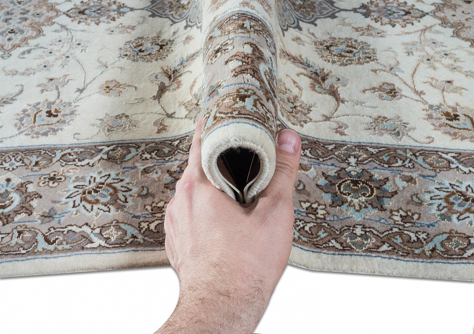 Иранский ковер из шерсти и шёлка «ISFAHAN IR» 9-392-IR