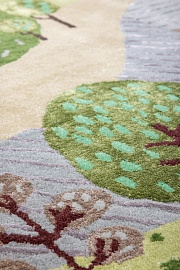 Индийский ковер из шерсти и арт-шёлка «CONFETTI» TOP135-L.GREEN-L.GREEN 5