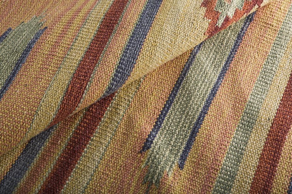 Индийский ковёр из хлопка «KILIM COTTON» CT36-MIX