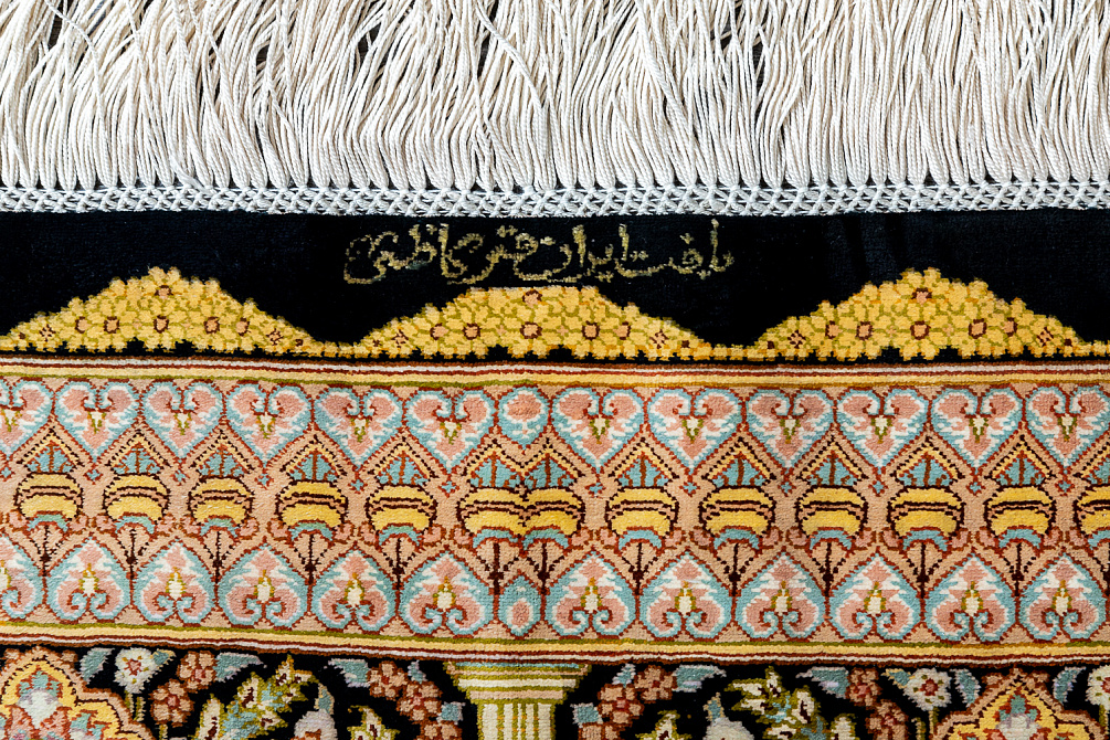 Иранский ковер из шёлка «QUM MM IR» 14-102-IR KAZEMI