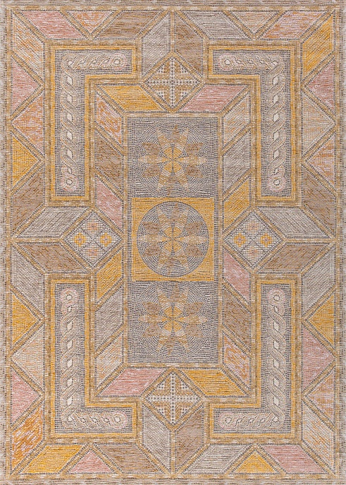 Бельгийский ковер из вискозы, акрила и хлопка «ELEGANT TAPESTRY» KARIMA-GRY-MUS
