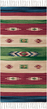 Индийский ковёр из хлопка
