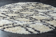 Бельгийский ковер из шерсти и синтетики «RHAPSODY» 25060-109(Round) 2