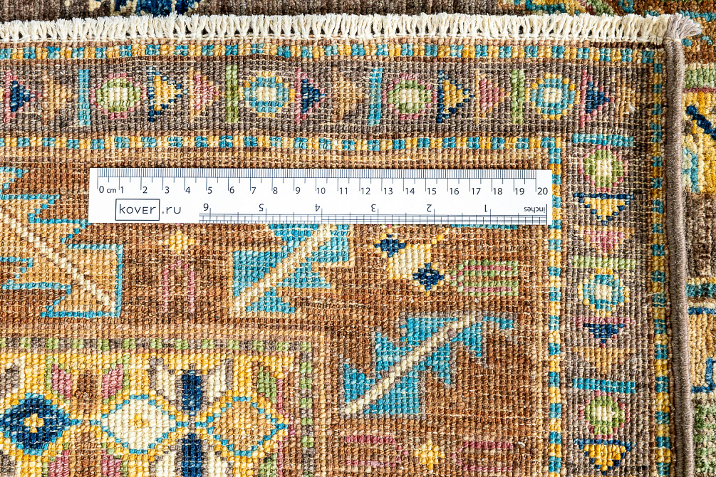 Пакистанский ковёр из шерсти «KAZAK ROYAL» BRN-BRN(276x368)