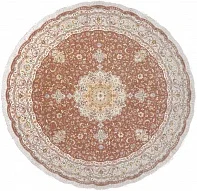 Иранский ковер из шерсти и шёлка «TABRIZ IR» 12-277-IR(Round) 1