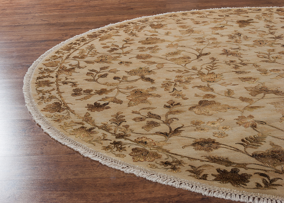 Индийский ковёр из шерсти и шёлка «PALATINE» CRA32-DIVR-DIVR(Round)