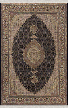 Иранский ковёр из шерсти и шёлка