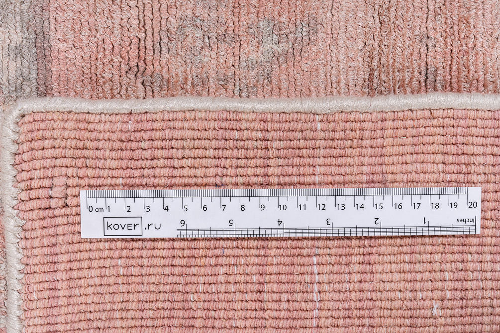 Индийский ковёр из арт-шёлка и шерсти «MIST SPECIAL» 2021047-BRIDAL ROSE