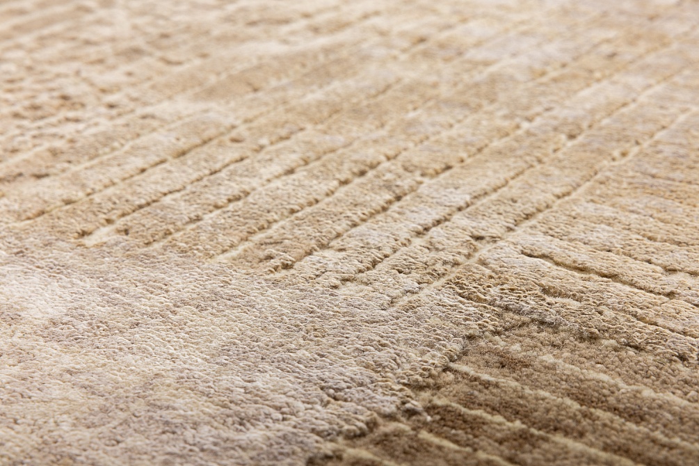 Индийский ковер из шерсти, шёлка и хлопка «HOLLYWOOD ART» CE6105-BROWN