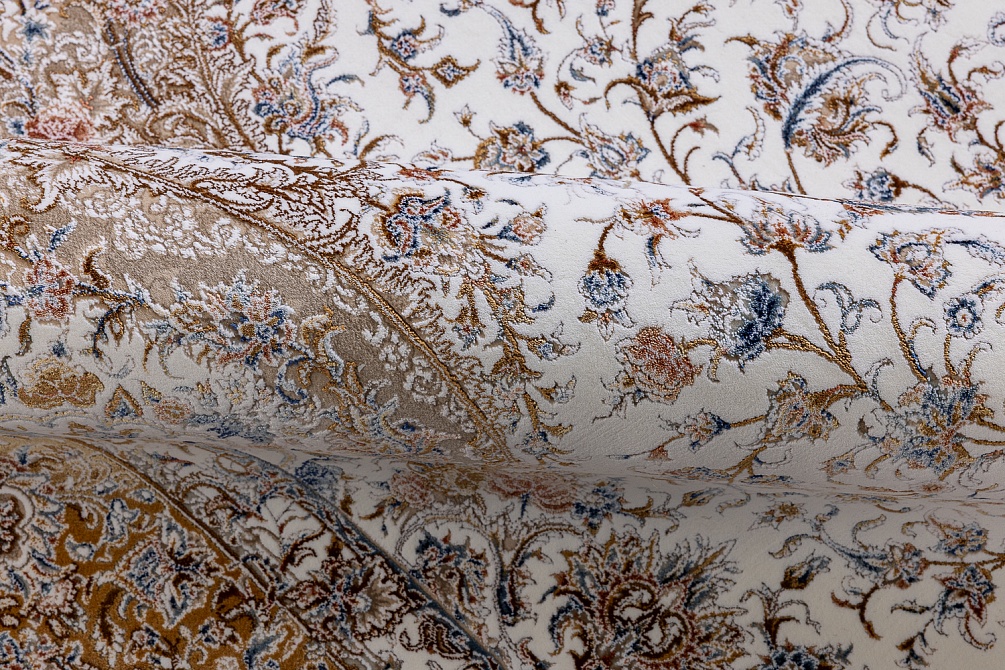 Иранский ковер из вискозы и акрила «Miras Collection» 1200-Cream 3