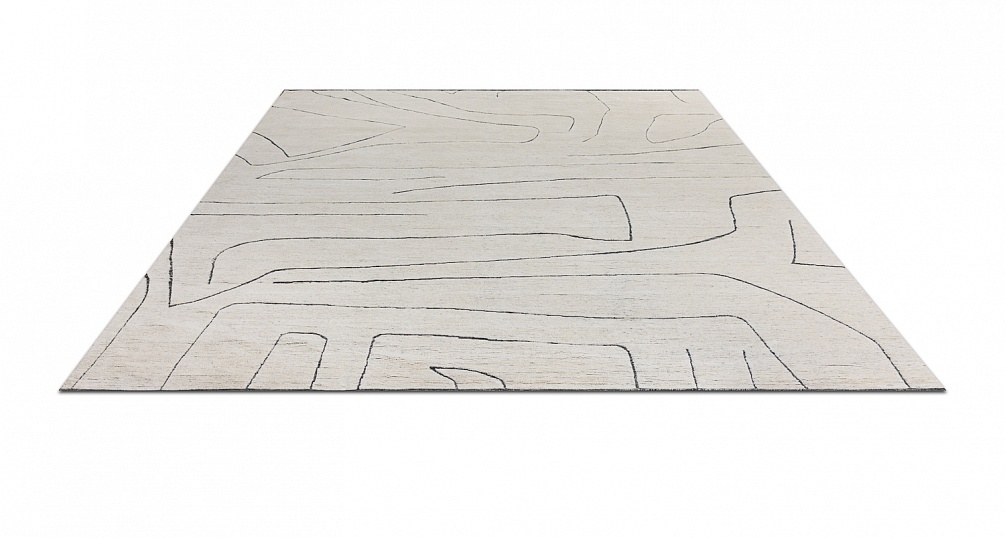 Индийский ковер из шерсти и хлопка «SORRENTO» RILEY241-IVR-N96