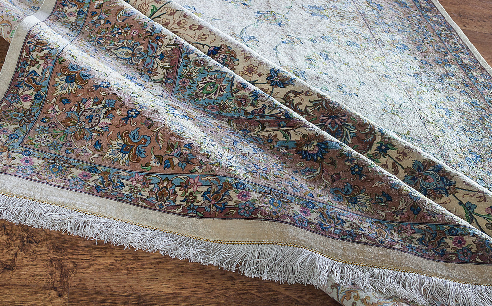Иранский ковёр из шёлка «QOM» 10-513-2011-10-1