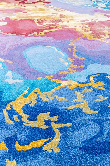 Китайский ковер из шерсти и арт-шёлка «PRISMATIC N» PRS18-MLT