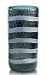 Ваза для цветов Smokey Emerald Stripes