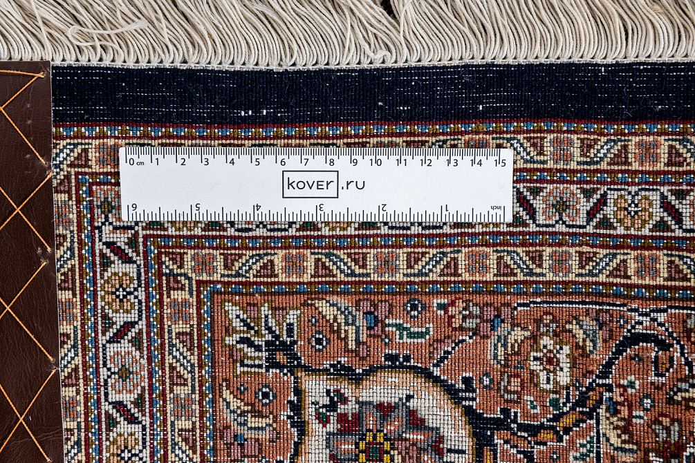 Иранский ковёр из шерсти и шёлка «TABRIZ MAHI» 13-52-IR