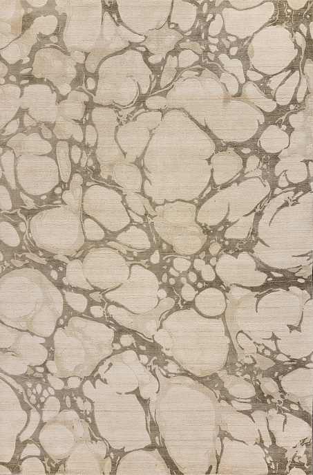 Индийский ковер из арт-шёлка и шерсти «EVEREST» 2023196-OTTER