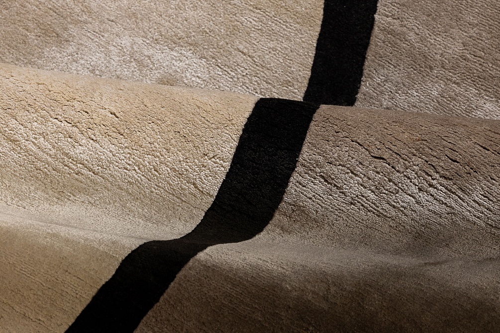 Индийский ковер из шёлка «SILK BORDER» V9-MLT(Round)