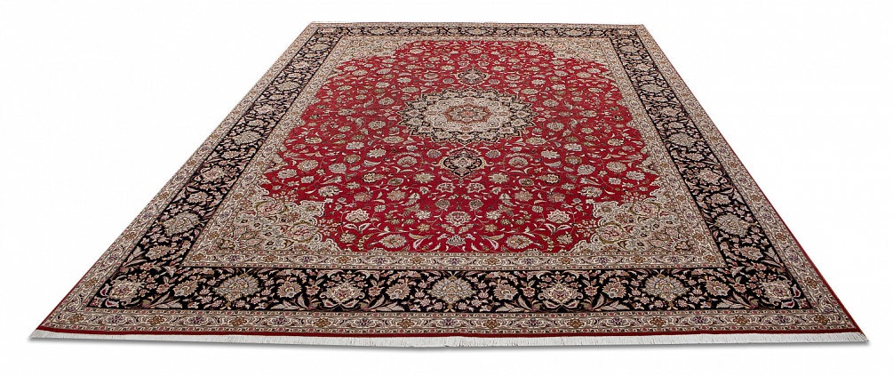 Иранский ковер из шерсти и шёлка «TABRIZ-FLORAL» 801-4487-IR 2