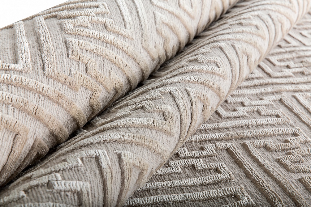Непальский ковер из шерсти и шёлка «ART DECO RUGS» AB233/4-BR12 4