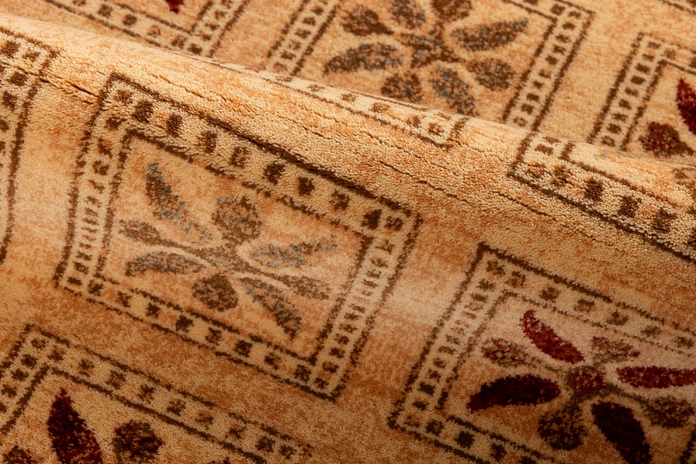 Бельгийский ковер из шерсти «KASHQAI» 4301-100(Round) 3