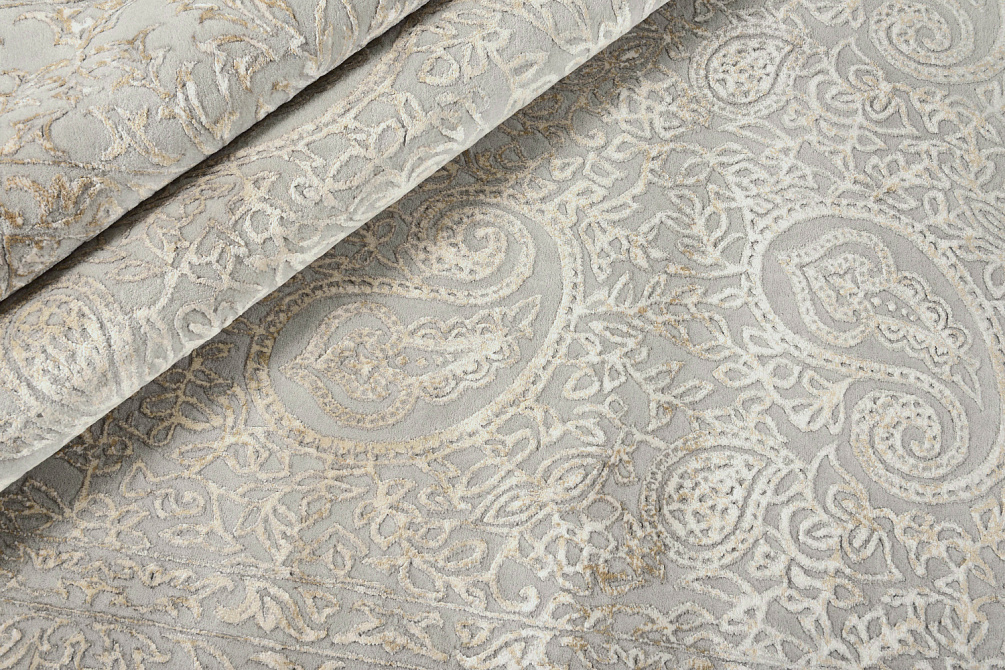 Индийский ковёр из шерсти и арт-шёлка «SILK PATINA» AL101-COLOR2