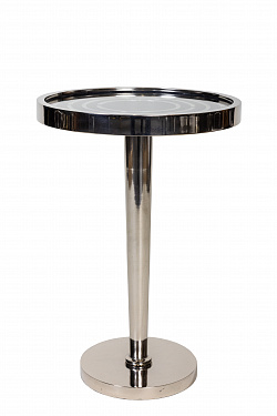 Кофейный столик "Лабиринт" серебро